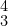^4_3