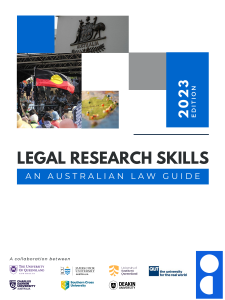 Legal Research Skills: An Australian Law Guide book cover