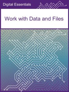Work with Data and Files book cover