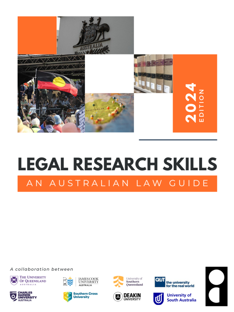 Legal Research Skills An Australian Law Guide 2024 Edition Simple   2024 Legal Research Cover 768x1024 