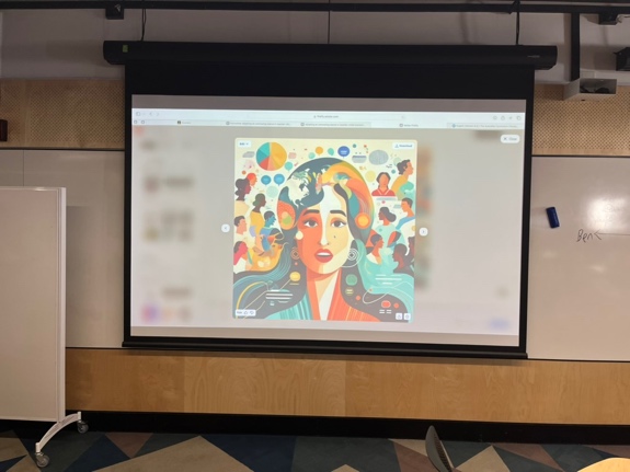 Representations of student produced AI images focused on AI technical tools rather than on their inner workings.