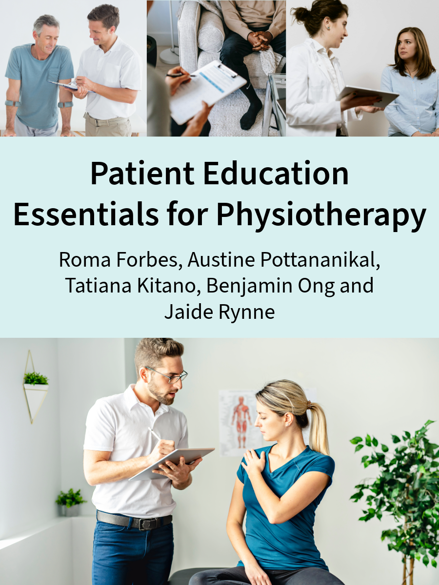 Cover image for Patient Education Essentials for Physiotherapy