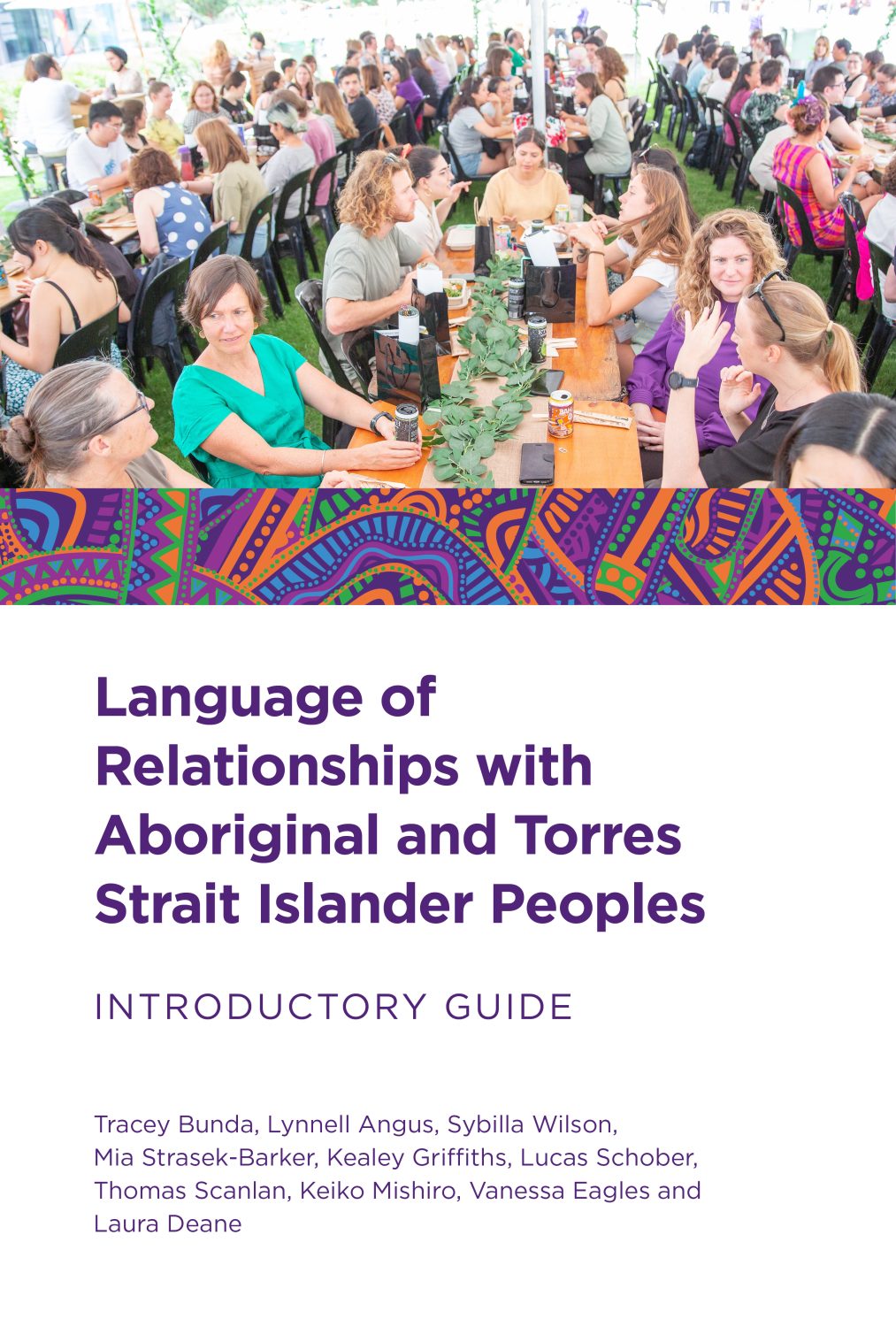 Cover image for The Language of Relationships with Aboriginal and Torres Strait Islander Peoples