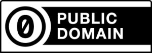 CC0 Public Domain dedication tool logo
