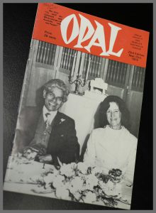 OPAL cover showing Neville Bonner and wife Heather 1972