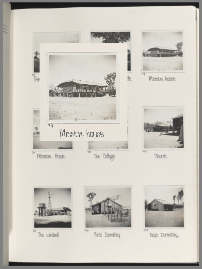 Mission house shown in Record of visit to mission stations, 1936 Part 2