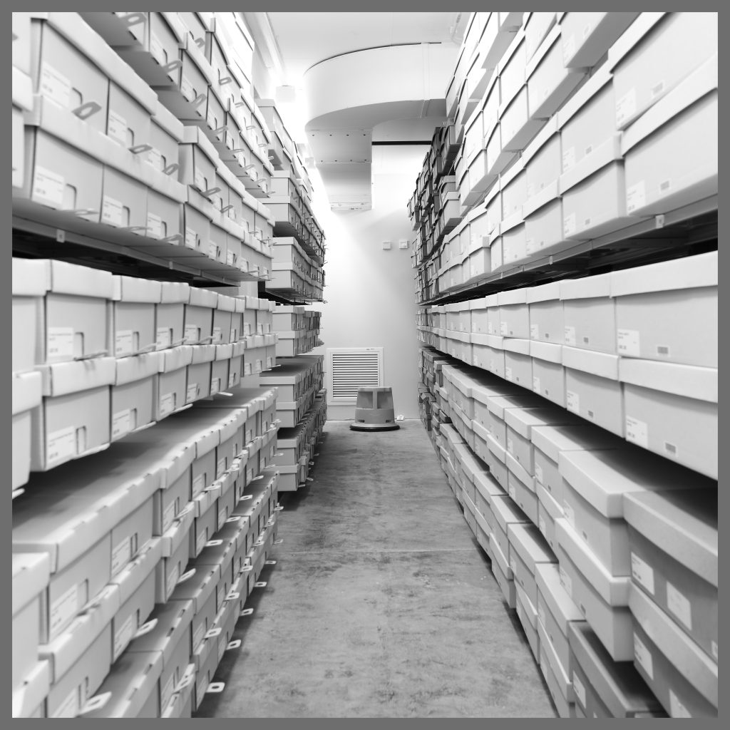 Stacks in the Fryer Library