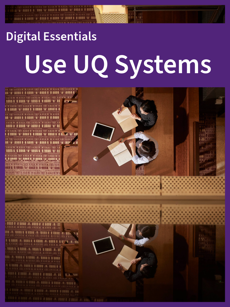 Cover image for Use UQ Systems