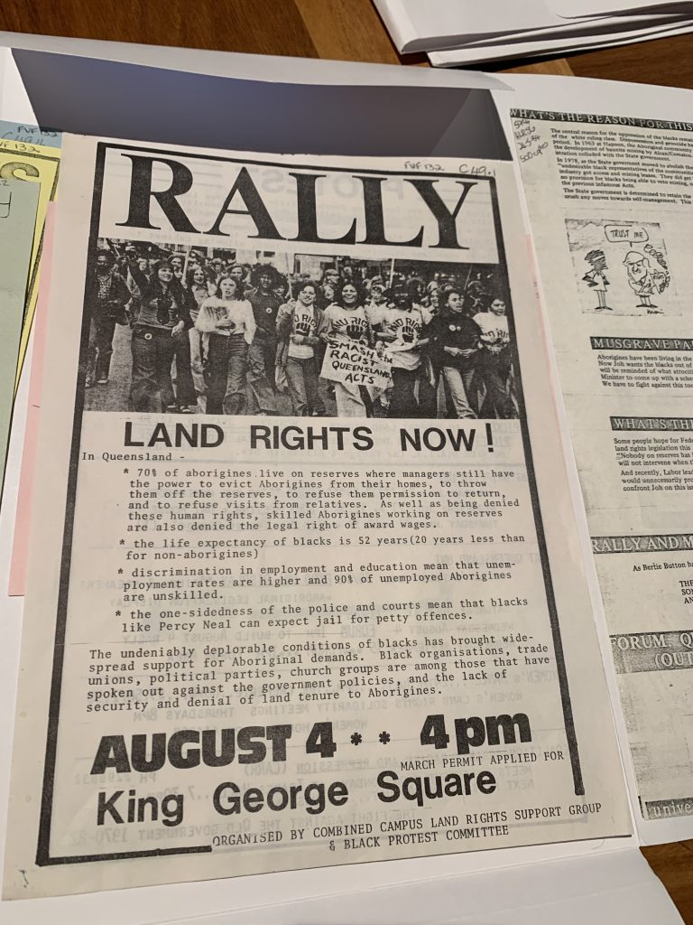 Rally leaflet