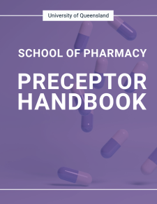 School of Pharmacy Preceptor Handbook book cover