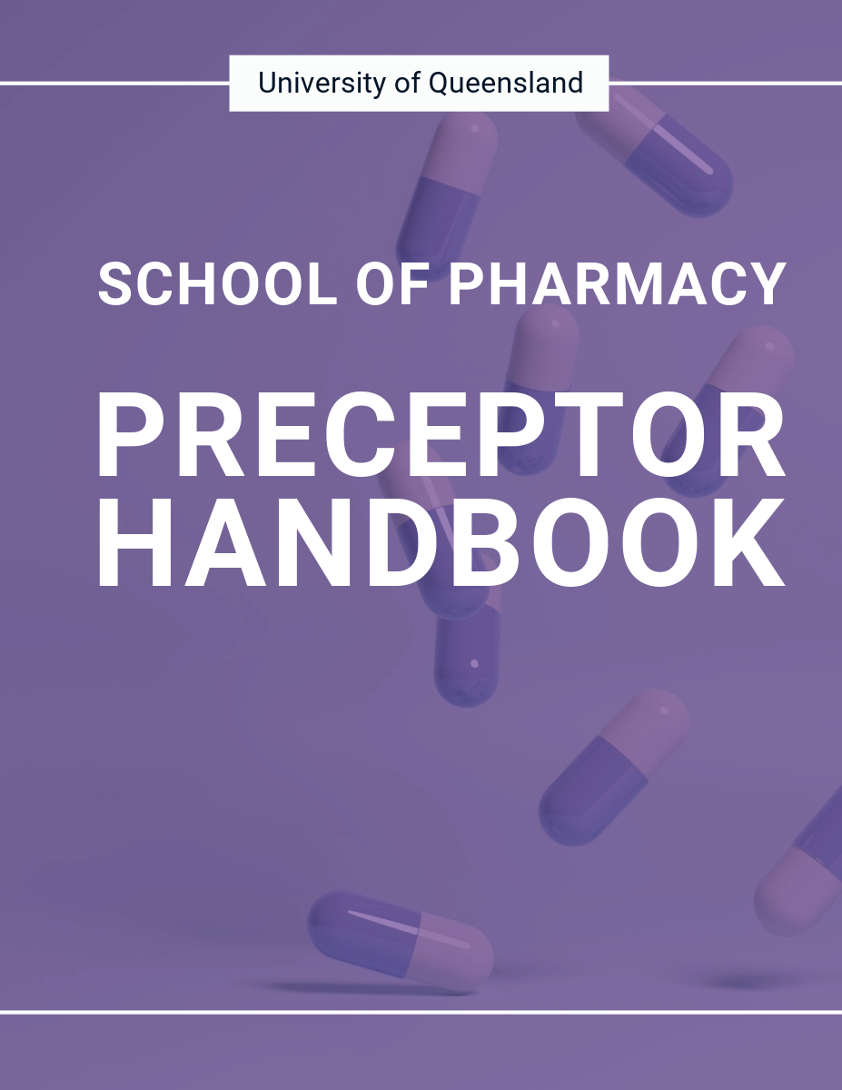 Cover image for School of Pharmacy Preceptor Handbook