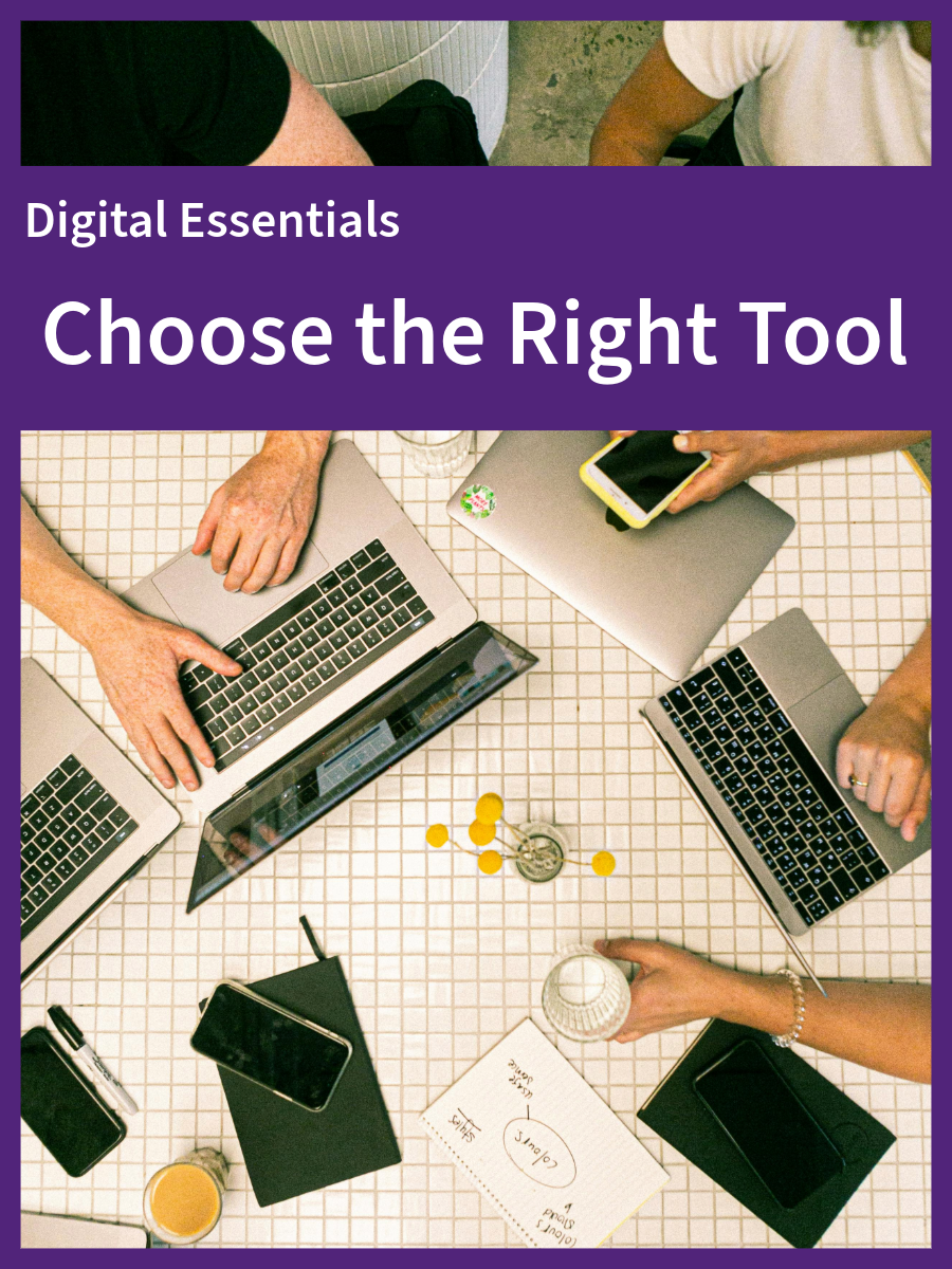 Cover image for Choose the Right Tool